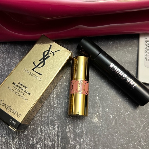 Yves Saint Laurent Bold Pink Make Up Case and make up - Picture 2 of 7